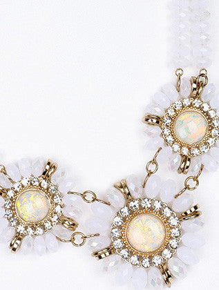 NECKLACE  LQN0160GDWHT - Scarvesnthangs
 - 3