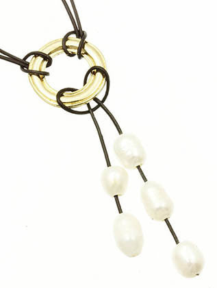 NECKLACE  LTN0080GDCRM - Scarvesnthangs
 - 3