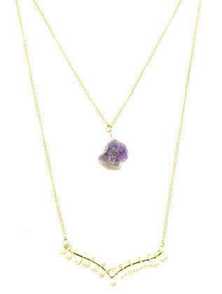NECKLACE  LTN0109GDPUR