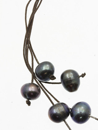 NECKLACE  LTN0119GRY - Scarvesnthangs
 - 3