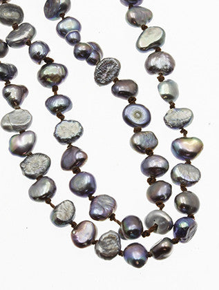 NECKLACE  LTN0120GRY - Scarvesnthangs
 - 3