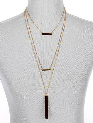 NECKLACE  LTN0122GDBRO