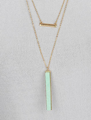 NECKLACE  LTN0122GDMIN - Scarvesnthangs
 - 3