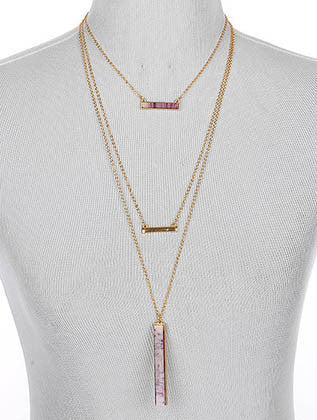 NECKLACE  LTN0122GDPUR