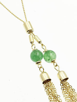 NECKLACE  LTN0137GDMIN - Scarvesnthangs
 - 3