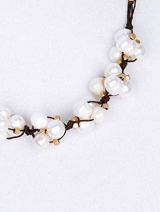 NECKLACE  LTN0226MGCRM - Scarvesnthangs
 - 3