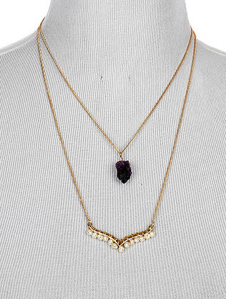 NECKLACE  LTS0109GDPUR