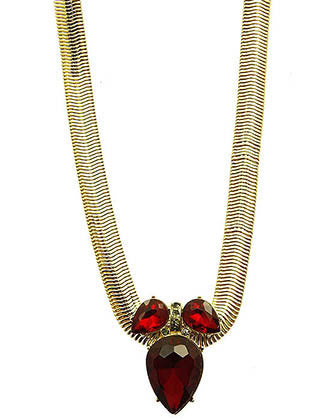 NECKLACE  LVS0075GDRED