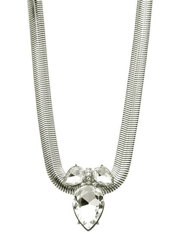 NECKLACE  LVS0075RDCLR - Scarvesnthangs
 - 2