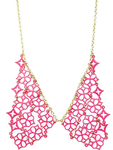 NECKLACE  LXN0170GDFSH - Scarvesnthangs
 - 2