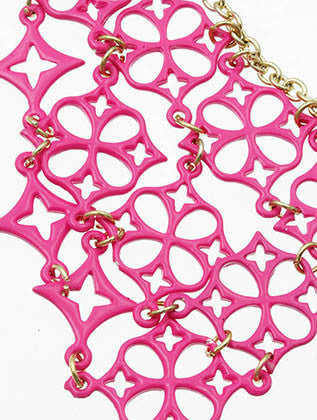 NECKLACE  LXN0170GDFSH - Scarvesnthangs
 - 3