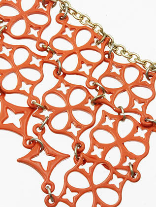 NECKLACE  LXN0170GDPCH - Scarvesnthangs
 - 3