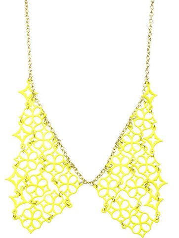 NECKLACE  LXN0170GDYEW - Scarvesnthangs
 - 2