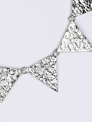 NECKLACE  LXN0181RDCLR - Scarvesnthangs
 - 3