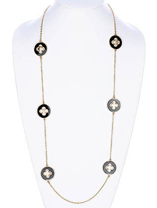 NECKLACE  LXN0188GDBLK
