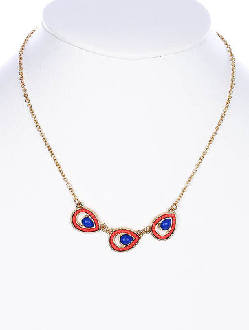 NECKLACE  LXN0212GDCOR - Scarvesnthangs
 - 2