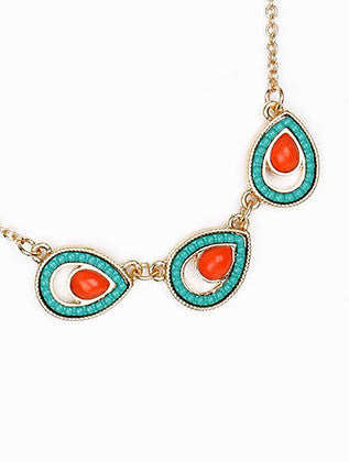 NECKLACE  LXN0212GDTUQ - Scarvesnthangs
 - 3