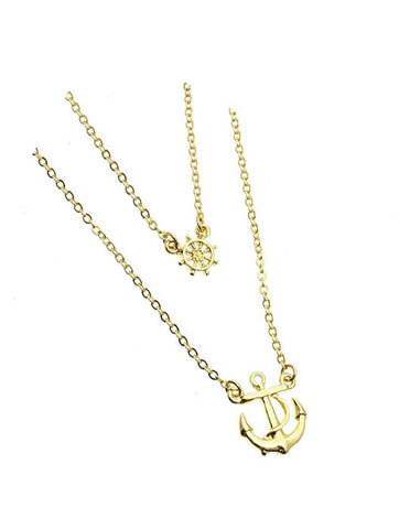 NECKLACE  LXN0277GDGOD - Scarvesnthangs
 - 2