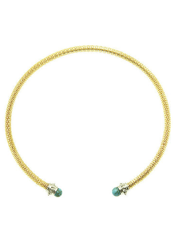 NECKLACE  LXN0367GDTUQ - Scarvesnthangs
 - 2