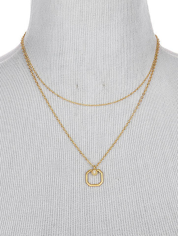 NECKLACE  LXN0464MGCRM - Scarvesnthangs
 - 2