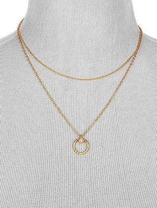 NECKLACE  LXN0465GDCRM