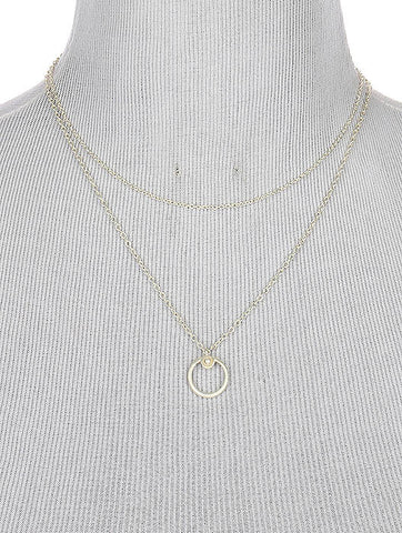 NECKLACE  LXN0465RDCRM - Scarvesnthangs
 - 2