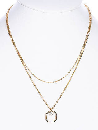 NECKLACE  LXN0468GDCLR