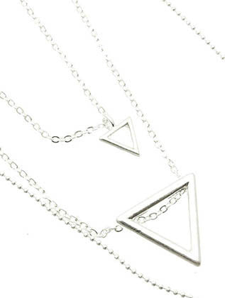 NECKLACE  LXN0473MSSIV - Scarvesnthangs
 - 3