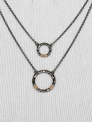 NECKLACE  LXN0484BNGOD - Scarvesnthangs
 - 3