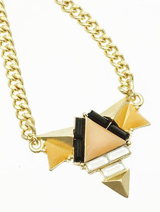 NECKLACE  LZN0200GDPCH - Scarvesnthangs
 - 3