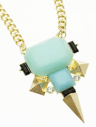 NECKLACE  LZN0201GDMIN - Scarvesnthangs
 - 3