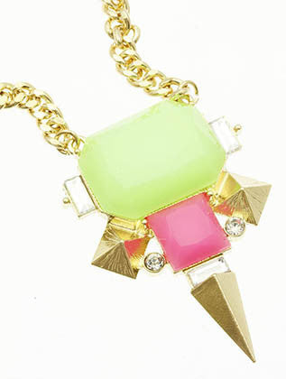 NECKLACE  LZN0201GDMLT - Scarvesnthangs
 - 3