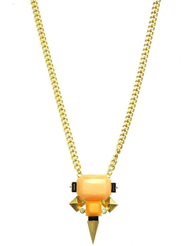 NECKLACE  LZN0201GDPCH - Scarvesnthangs
 - 2