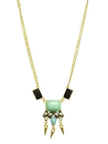 NECKLACE  LZN0209GDMIN - Scarvesnthangs
 - 2