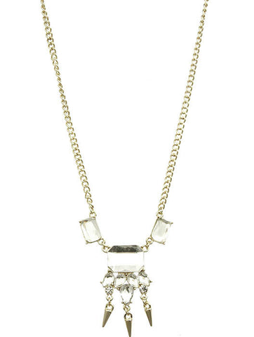 NECKLACE  LZN0209RDCLR - Scarvesnthangs
 - 2