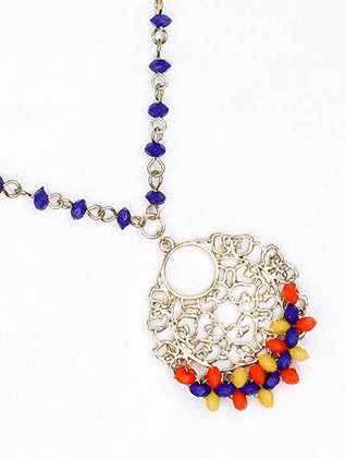 NECKLACE  LZN0215GDCOR - Scarvesnthangs
 - 3