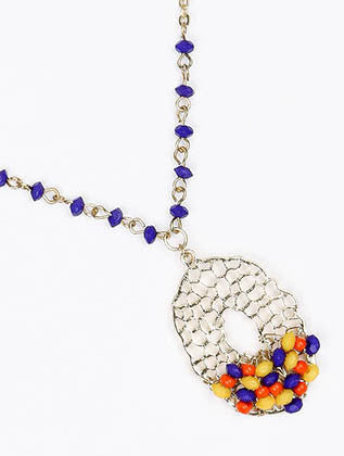 NECKLACE  LZN0219GDCOR - Scarvesnthangs
 - 3