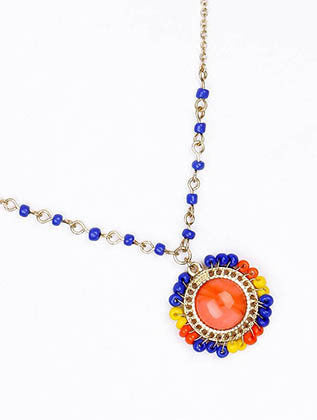 NECKLACE  LZN0220GDCOR - Scarvesnthangs
 - 3