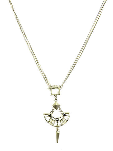 NECKLACE  LZN0248RDCLR - Scarvesnthangs
 - 2