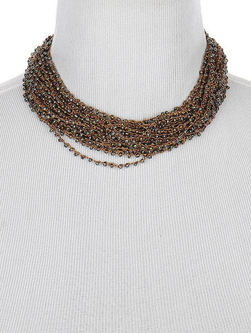 NECKLACE  LZN0328BOA - Scarvesnthangs
 - 2