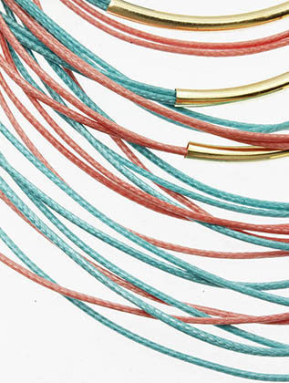 NECKLACE  LZN0333GDTQC - Scarvesnthangs
 - 3