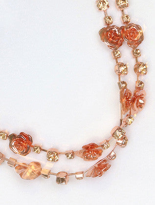 NECKLACE  MMN12297NRGBRO - Scarvesnthangs
 - 3