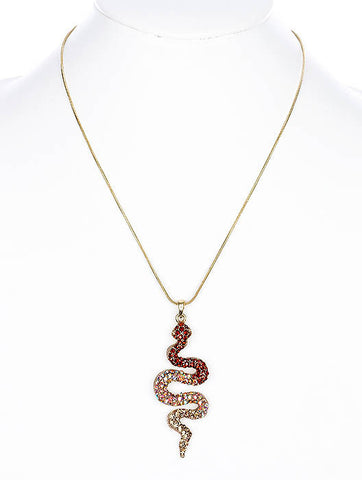 NECKLACE  MMN12853NGDBRO - Scarvesnthangs
 - 2
