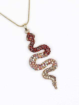 NECKLACE  MMN12853NGDBRO - Scarvesnthangs
 - 3