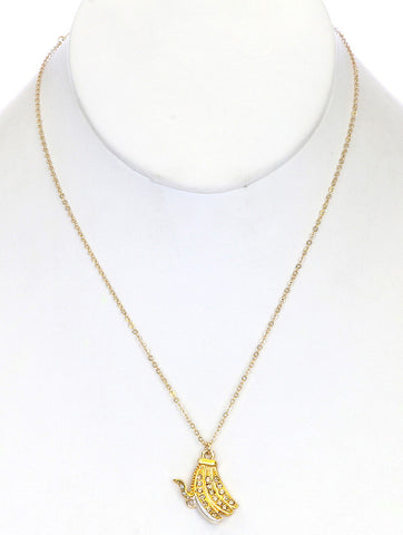 NECKLACE  MMN13002RDYEW - Scarvesnthangs
 - 2