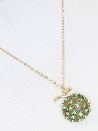 NECKLACE  MMN13003NGDGRN - Scarvesnthangs
 - 3