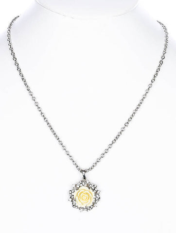 NECKLACE  MMN13235ASCRM - Scarvesnthangs
 - 2