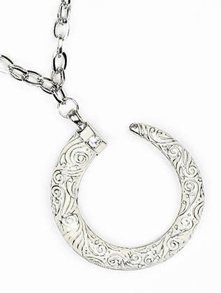 NECKLACE  MMN13276NRDWHT - Scarvesnthangs
 - 3