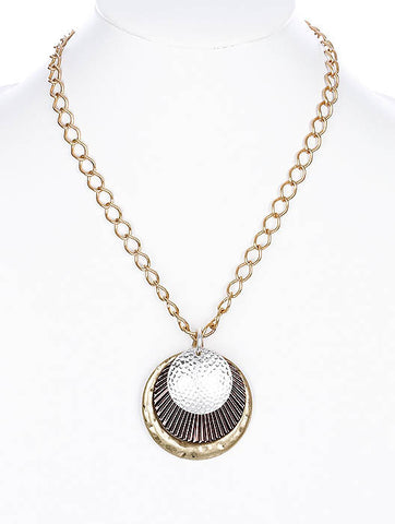 NECKLACE  MMN13359MGMLT - Scarvesnthangs
 - 2