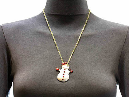 NECKLACE  MMN13388NGDRED - Scarvesnthangs
 - 3